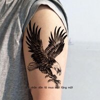 [HOT 2023]Đại bàng hoa cánh tay vật tổ hình xăm dán nam chống thấm nước lâu dài ngực nửa cánh tay mô phỏng cánh tay chân