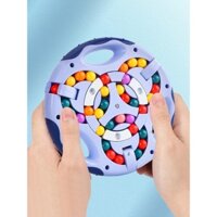 [HOT 2023]Đậu thần dành cho trẻ em Khối Rubik s Cube Đồ chơi đầu ngón tay Flip Rolling Ball Puzzle Giải nén trí tuệ Con
