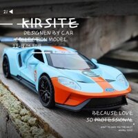 [HOT 2023]Ford gt40 xe mô hình nhà máy ban đầu mô hình trang trí hợp kim đồ chơi xe mô phỏng kim loại kéo trở lại xe cuộ