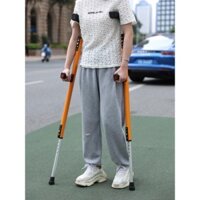 [HOT 2023]Nạng, nạng tập đi, gãy xương, nạng nách, thanh niên, nạng đôi, người già, chống trượt, vết thương ở chân, nạng