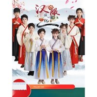 [HOT 2023]Trang phục cổ trang của trẻ em, Hanfu, đồng phục học sinh quốc gia, lễ khai giảng của nam sinh, váy của nữ sin