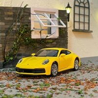 [HOT 2023]Willy Tỉ Lệ 1:36 Porsche 911 Carrera 4S Hợp Kim Mô Hình Xe Ô Tô Kéo Lại Xe Ô Tô Đồ Chơi