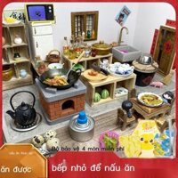 [HOT 2024] Bếp Mini Thực Nấu Bộ Đầy Đủ Nấu Nhỏ Dụng Cụ Nhà Bếp Phiên Bản Thật Internet Người Nổi Ti