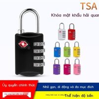 [HOT 2024] Đi nước ngoài khóa hải quan khóa mã TSA xe đẩy hành lý vali khóa chống trộm lô hàng thôn