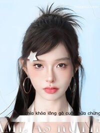 [HOT 2024] Gà tổ bóng đầu kiểu Trung Quốc mới lông gà đầu cầu lông đài phun nước kiểu tóc đuôi ngựa