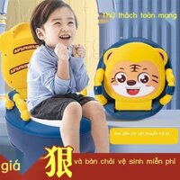 [HOT 2024] Ghế ngồi vệ sinh trẻ em bé trai và bé gái bô cho bé con đặc biệt bồn tiểu tập đi xô đựng