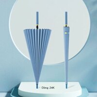 [HOT 2024] Ô cán dài 2 lớp 24 xương chắc chắn, bền bỉ, cản gió cực lớn, đi nắng mưa, cột thẳng tự đ