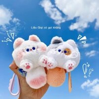 [HOT 2024] Rít BB Meowing Meow Mặt Dây Chuyền Mèo Móc Khóa Mèo Series Sang Trọng Búp Bê Học Sinh Cặ