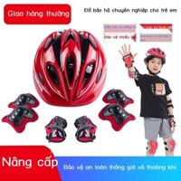 [HOT 2024] Trẻ em Mũ bảo hiểm trượt patin Bộ đồ bảo hộ chống rơi giày trượt ván trượt cân bằng xe đ