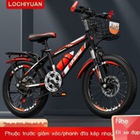 [HOT 2024] Xe đạp Xe đạp leo núi trẻ em Xe đạp leo núi tiểu học và trung học nam nữ đua xe đạp đơn
