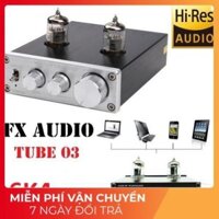 HOT- Âm Ly FX Audio TUBE-03 6J1 Preamplifier Đèn, Chỉnh Bass-Treble -dc3449