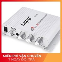 HOT- Ampli mini công suất Lepy LP-838 12V Hi-Fi 2.1 -dc2392