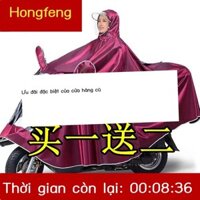 HOT- [ Ảnh thật ] Áo mưa, áo mưa poncho xe điện, áo poncho xe điện, áo mưa xe máy, áo mưa người lớn