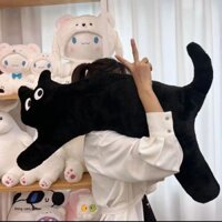 HOT- [ Ảnh thật ] Dopamine Búp Bê Mèo Gối Dài Bé Gái Ngủ Búp Bê Vải Chân Búp Bê Chân Giường Đặc Biệ