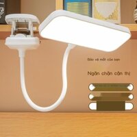 HOT- [ Ảnh thật ] LED Đèn bàn gắn vào, bảo vệ mắt, đèn ngủ học tập, đèn bàn nhỏ cho ký túc xá đại h