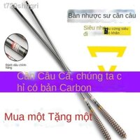 HOT- [ Ảnh thật ]❣Prajna cá chép cần câu carbon siêu nhẹ và siêu cứng 3,9 5,4 6,3 7,2 mét đoạn dài cần câu tay cần câu c