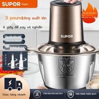 HOT- [ Ảnh thật ] Supor Máy Xay Thịt Điện Gia Đình Nhỏ Inox Đa Năng Thịt Trộn Băm Rau Củ Và Nhồi