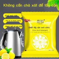 HOT- [ Ảnh thật ] [Tẩy cặn nhanh] Chất tẩy cặn axit citric ấm đun nước điện ấm đun nước giữ nhiệt t
