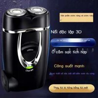 HOT- [ Ảnh thật ] [Ưu đãi đặc biệt trong thời gian có hạn] Máy cạo râu hai đầu sạc điện tương thích