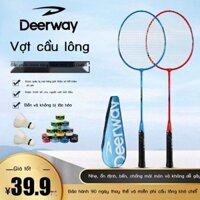 HOT- [ Ảnh thật ] Vợt cầu lông đánh đôi chuyên nghiệp Delhui có độ bền cao và độ đàn hồi cao dành c