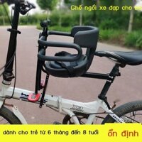 HOT- [ Ảnh thật ] Xe đạp phía trước ghế trẻ em xe đạp leo núi xe đạp gấp xe đạp được bao quanh đầy