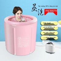 HOT- [ Ảnh thật ] Xô tắm hấp, xô tắm gấp người lớn dùng tại nhà, xô tắm trẻ em, bồn tắm nhựa, xô tắ