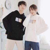 [HOT] Áo Hoodie Cặp Đôi Nam Nữ Đẹp phong cách Hàn Quốc cá tính - Giá chỉ 1 áo