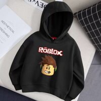 HOT Áo Hoodie cotton In Họa Tiết roblox Dành Cho Bé Trai