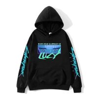 💥HOT💥 Áo Hoodie In Hình Cyberpunk Edgerunners - Lucy Eyes Thời Trang Đường Phố Cho Nam Và Nữ