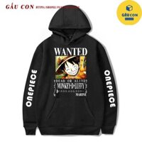 🔥HOT🔥 Áo Hoodie One Piece Luffy truy nã cực chất giá siêu rẻ 🎁