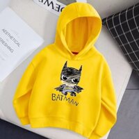 HOT Áo Khoác hoodie In Hình batman Thời Trang Mùa Đông Cho Bé Trai
