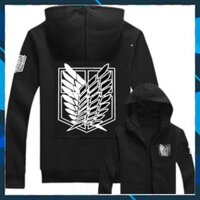 HOT- Áo Khoác Nỉ Anime Attack On Titan