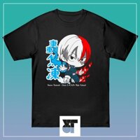 HOT🔥 Áo Phông Anime Boku No Hero Academia Shoto Todoroki mẫu mới cực chât