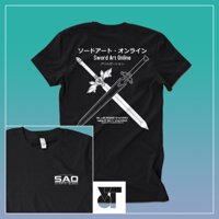 HOT🔥 Áo Phông Anime Sword Art Online NightSky mẫu mới cực chât
