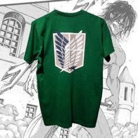 HOT🔥 Áo Phông AOT Attack on Titan Cotton Animer mẫu mới cực chât