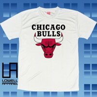 HOT🔥 Áo Phông Chicago Bulls Logo NBA mẫu mới cực chât