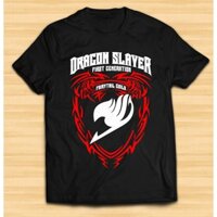 HOT🔥 Áo Phông DRAGON SLAYER FAIRY TAIL GUILD mẫu mới cực chât