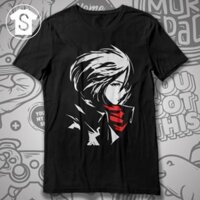 HOT- ÁO THUN Anime T-shirt : Mikasa (Attack on Titan)