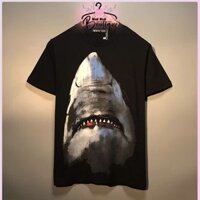 (Hot) - Áo Thun Cá Mập Xanh ❤ Áo Phông Cotton Dày Dặn Dáng Rộng Nam Nữ Boutique783