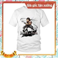 [HOT] Áo thun in hình Attack On Titan Eren Anime Mẫu 10 giá rẻ [SỐC]