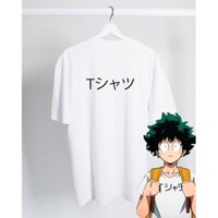 (HOT) Áo thun in hinh My Hero Academia Deku Anime - xưởng may giá rẻ