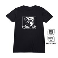 🔥HOT🔥 Áo thun Mikasa Ackerman Attack On Titan cực ngầu