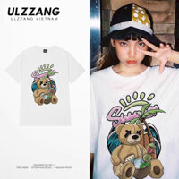 HOT  Áo thun nữ tay lỡ ULZZ ulzzang form dáng rộng summer