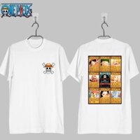 🔥HOT🔥 Áo thun One Piece - Mugiwara Wanted Posters Anime