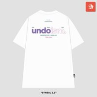 HOT Áo Thun Unisex Undo Symbol 2.0 Màu Trắng 100% Standard Cotton - Local Brand Chính Hãng