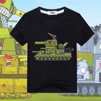 🔥HOT🔥 Áo thun Xe Tăng Đại CHiến⚡️SIÊU HOT⚡Áo thun in hình game siêu nét