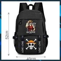 HOT Balo Đi Học Cao Cấp One Piece - Đảo Hải Tặc, Balo Monkey D.Luffy độc đẹp