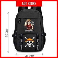 HOT Balo Đi Học Cao Cấp One Piece - Đảo Hải Tặc, Balo Monkey D.Luffy độc đẹp