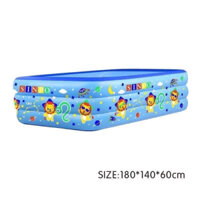 [HOT] Bể Bơi Cho Bé Phao Bơi Trong Nhà 3 Tầng Cho Trẻ Em, Hồ Bơi Tắm Cho Bé Dày Dặn, Bền Đẹp, ĐÁY 2 LỚP CHỐNG TRƯỢT