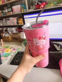 HOT BÌNH GIỮ NHIỆT YETI THÁI (TẶNG KÈM TÚI VÀ ỐNG HÚT KÈM DỤNG CỤ CỌ RỬA BÌNH)